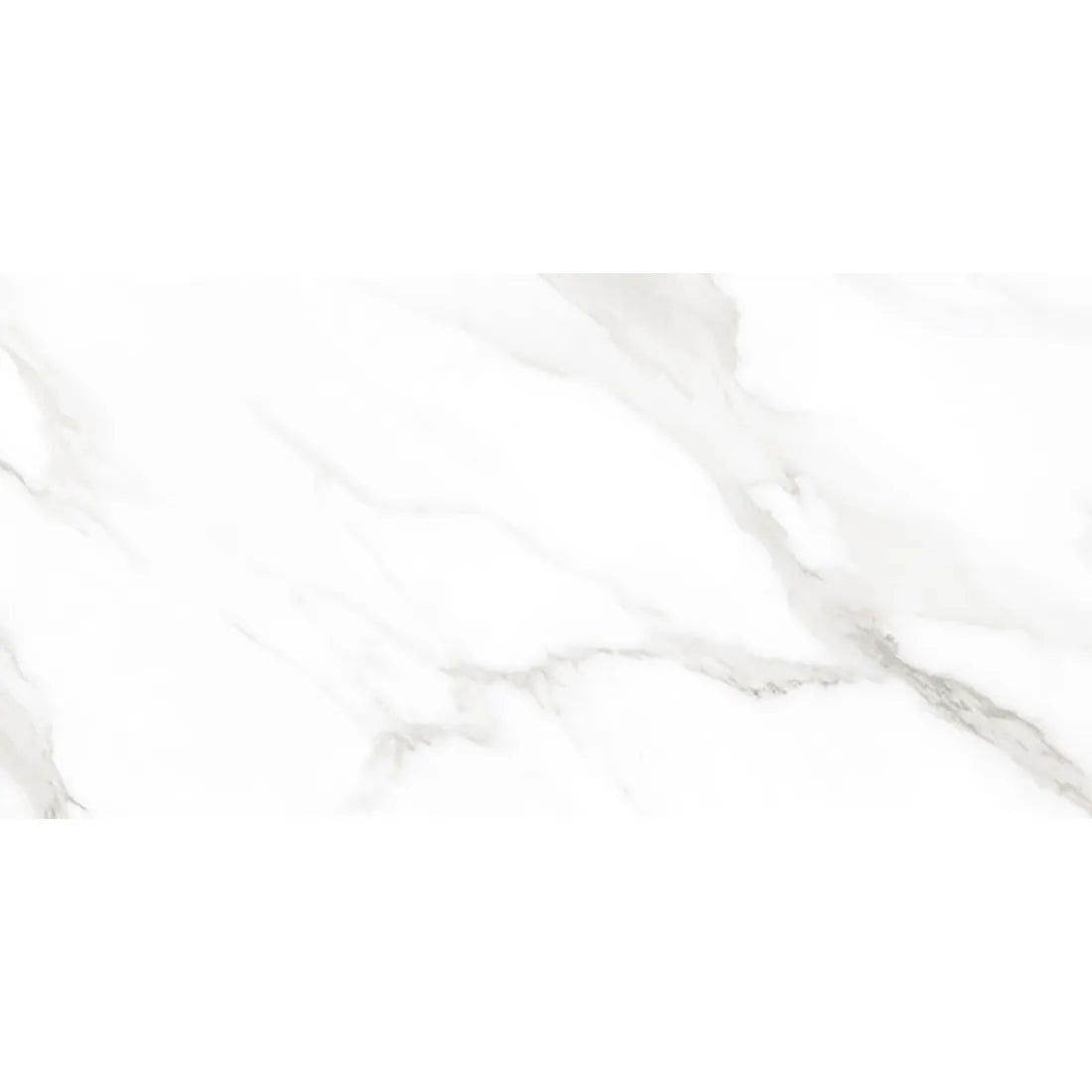 Saturo Mercury White Polished 60cm X 120cm Wall & Floor Tile